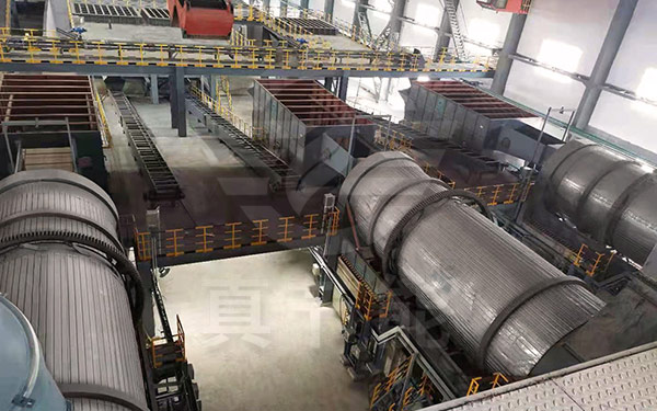 紅薯渣烘干機現場