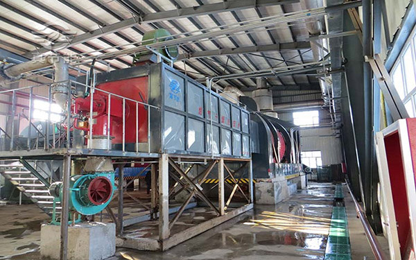 薯渣烘干機(jī)生產(chǎn)項(xiàng)目現(xiàn)場(chǎng)