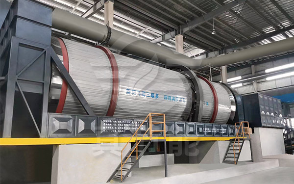 啤酒糟烘干設備運行現場 啤酒糟烘干設備運行現場