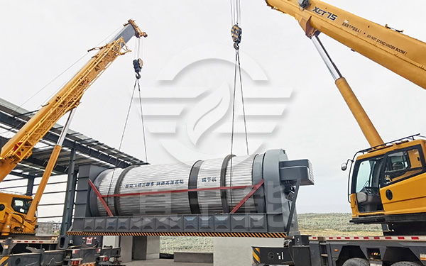 糟渣烘干設備吊裝 糟渣烘干設備吊裝
